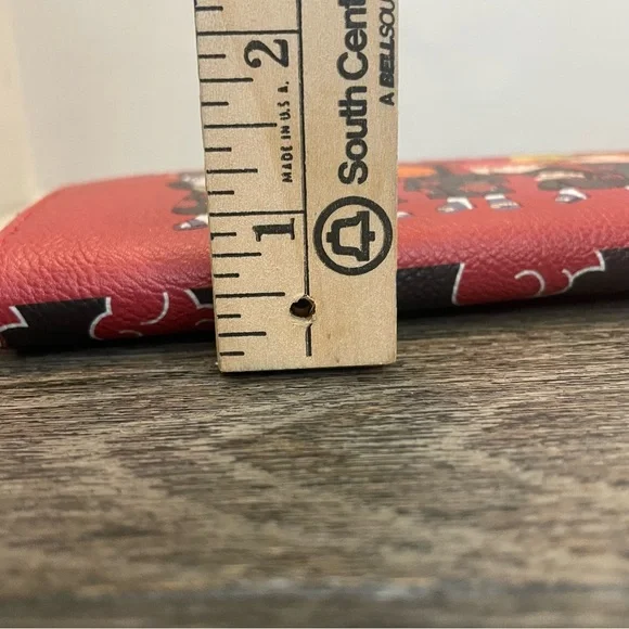 Red Akatsuki Anime Wallet Naruto itachi Tobi. Clouds. Pre-owned - Picture 8 of 9